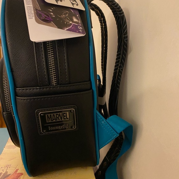 Marvel X Loungefly Funko Black Panther Wakanda Forever Blue & Black 🎃 Halloween - Picture 16 of 16